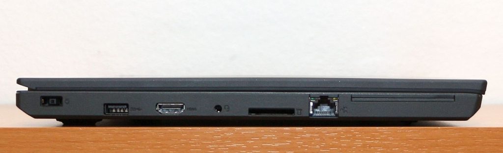 Lenovo Thinkpad T560 baloldal