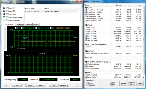 Lenovo IdeaPad G575 teszt
