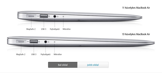 Apple MacBook Air 11 és MacBook Air 13 (2012)