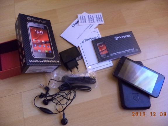 Prestigio Multiphone 4300 DUO teszt