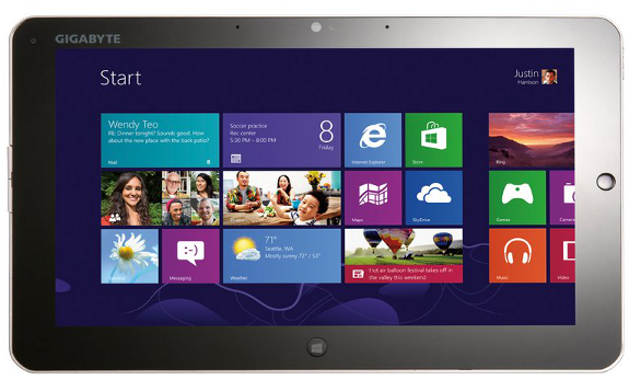 CES 2013: S1185, a Gigabyte is leleplezte a tabletjét