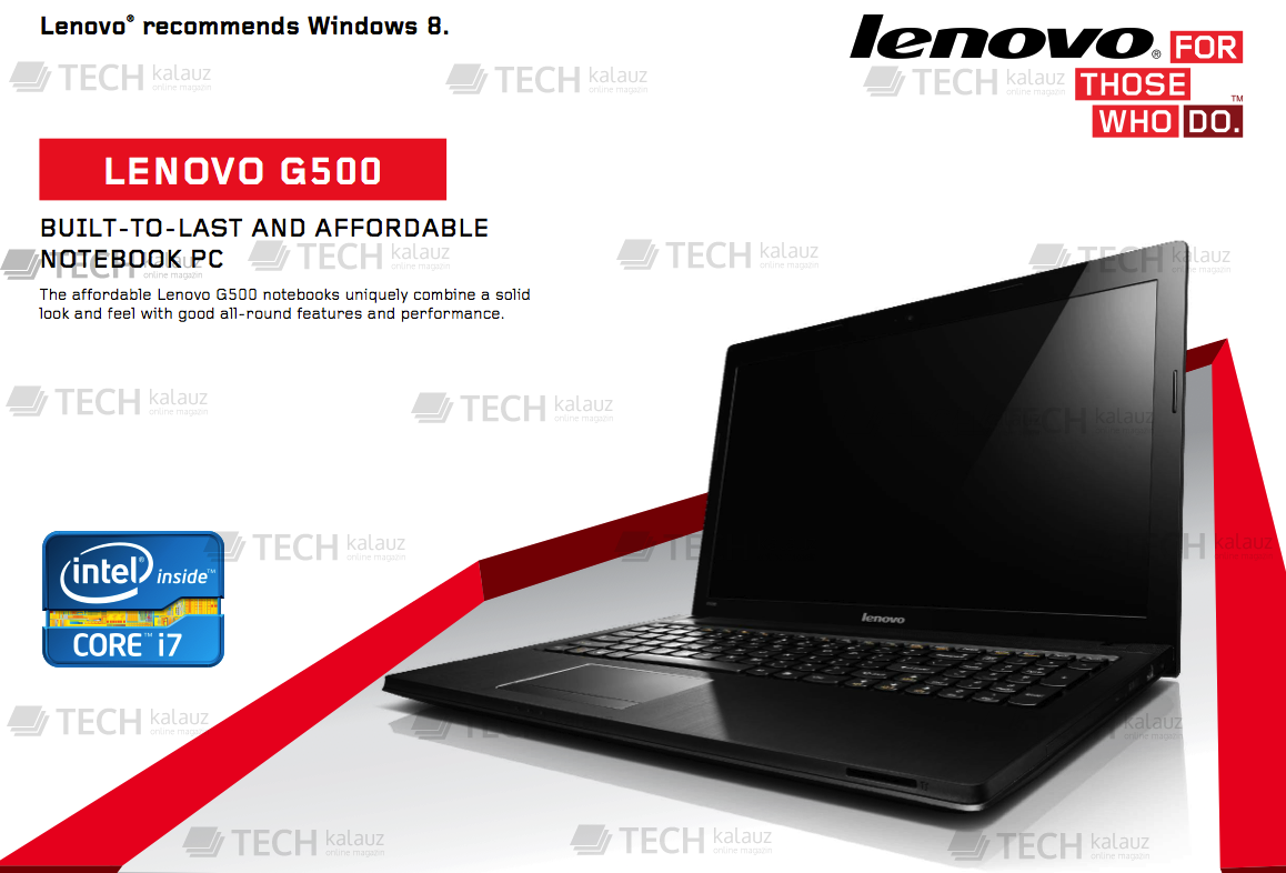 Kiszivárgott képek és konfigurációk: Lenovo IdeaPad G500