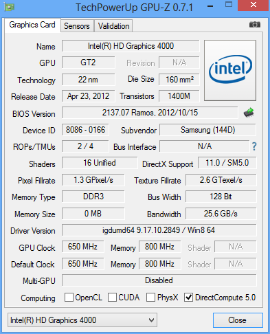 Samsung Series 3 NP370R5V teszt