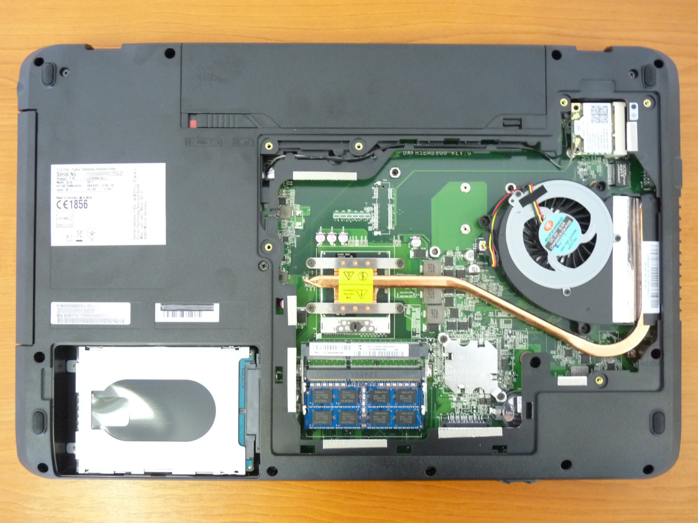 Fujitsu LifeBook A512 teszt
