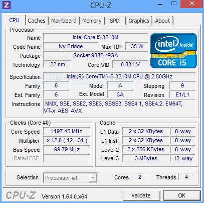 Fujitsu LifeBook AH552 teszt