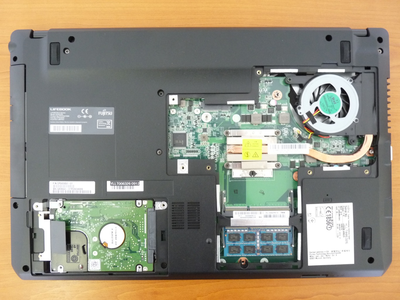 Fujitsu LifeBook AH552 teszt