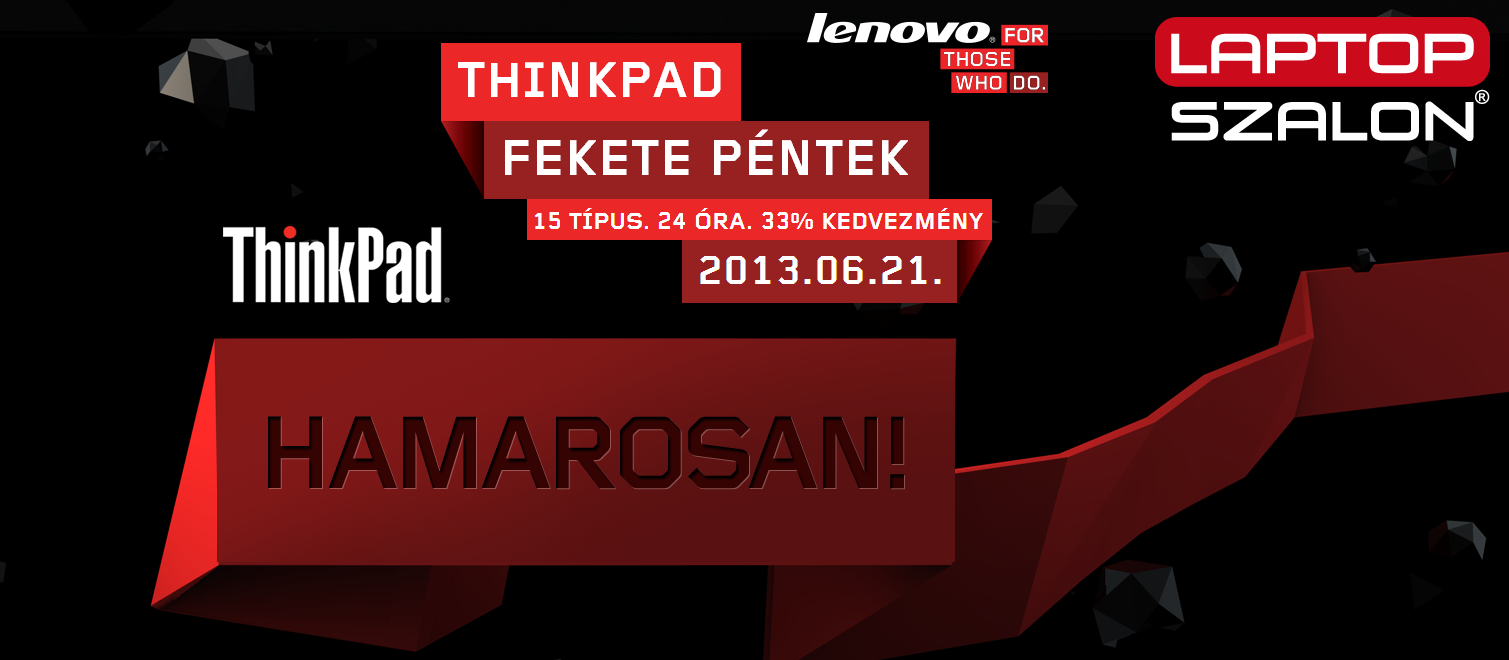 Lenovo Black Friday: laptopot féláron?