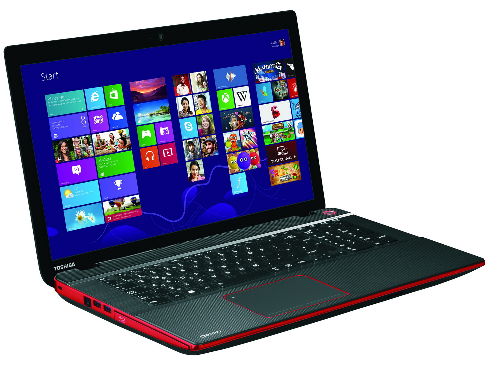Toshiba Qosmio X70: A játékosok örömére