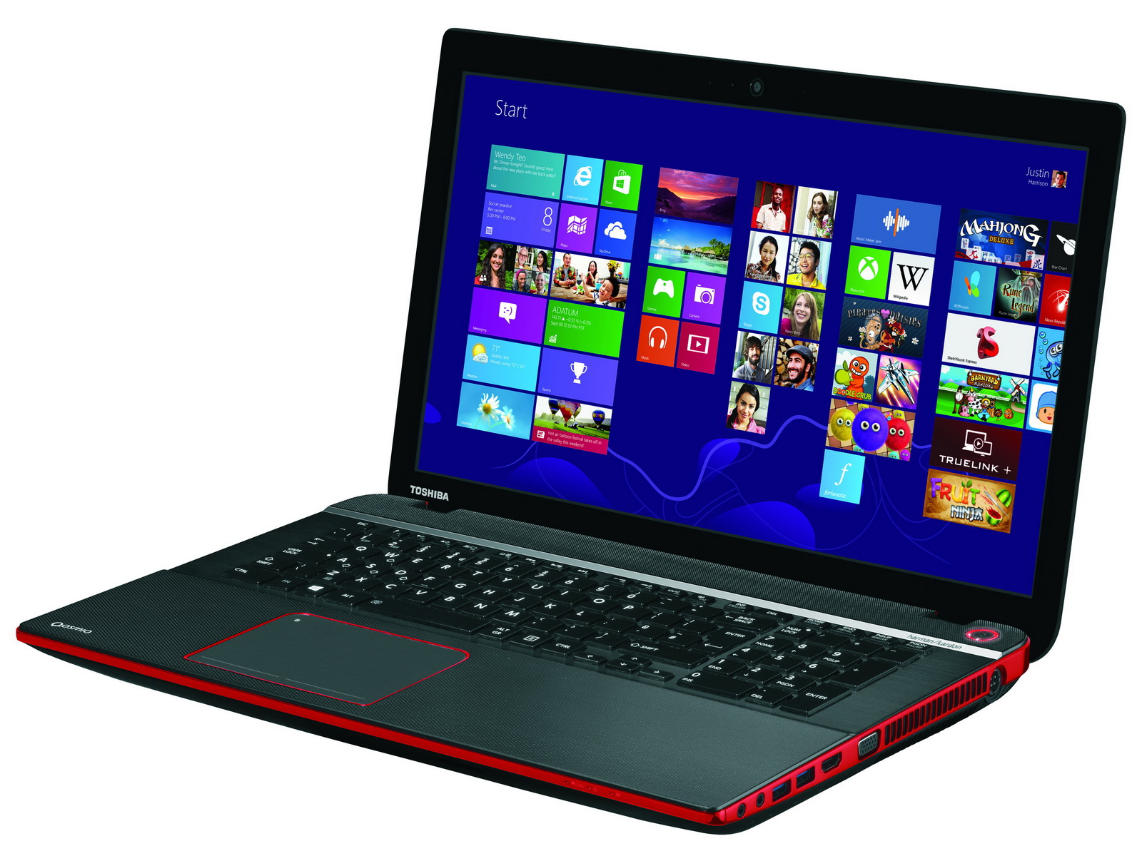 Toshiba Qosmio X70: A játékosok örömére
