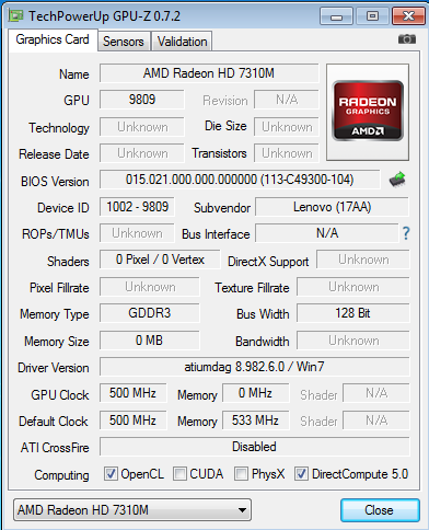 Lenovo IdeaPad G585 teszt