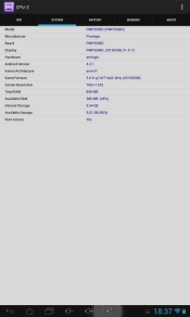 Prestigio Multipad 8.0 HD teszt