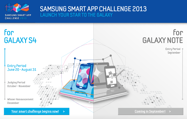Programozók figyelem! A Samsung androidos alkalmazásfejlesztő világversenyt hirdetett