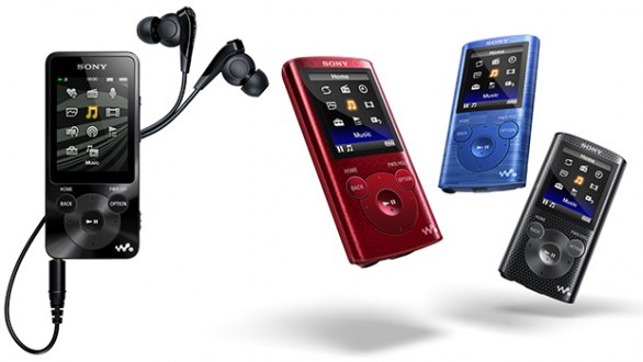 Sony Walkman NWZ-E580 és NWZ-E380 akár 77 órás üzemidővel
