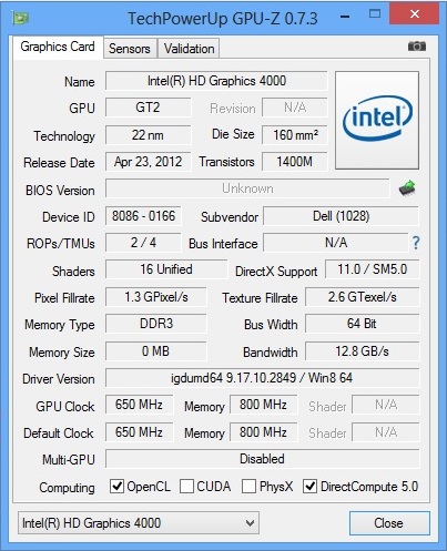 Dell Latitude E6430 teszt
