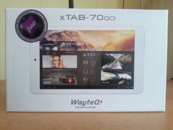 Wayteq xTAB-70QCI teszt