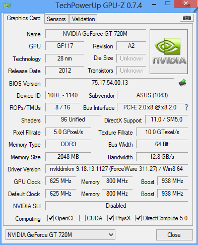 Asus X550CC XO229D teszt