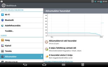 LG G Pad 8.3 pillanatok: Ennyit bír