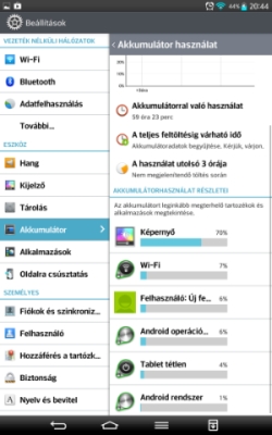 LG G Pad 8.3 pillanatok: Ennyit bír