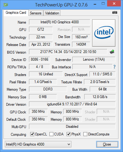 Lenovo IdeaPad U510