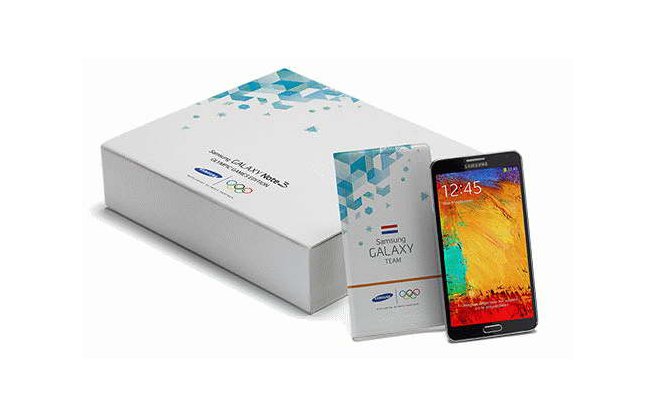 Samsung Galaxy Note 3, a téli olimpia köntösében