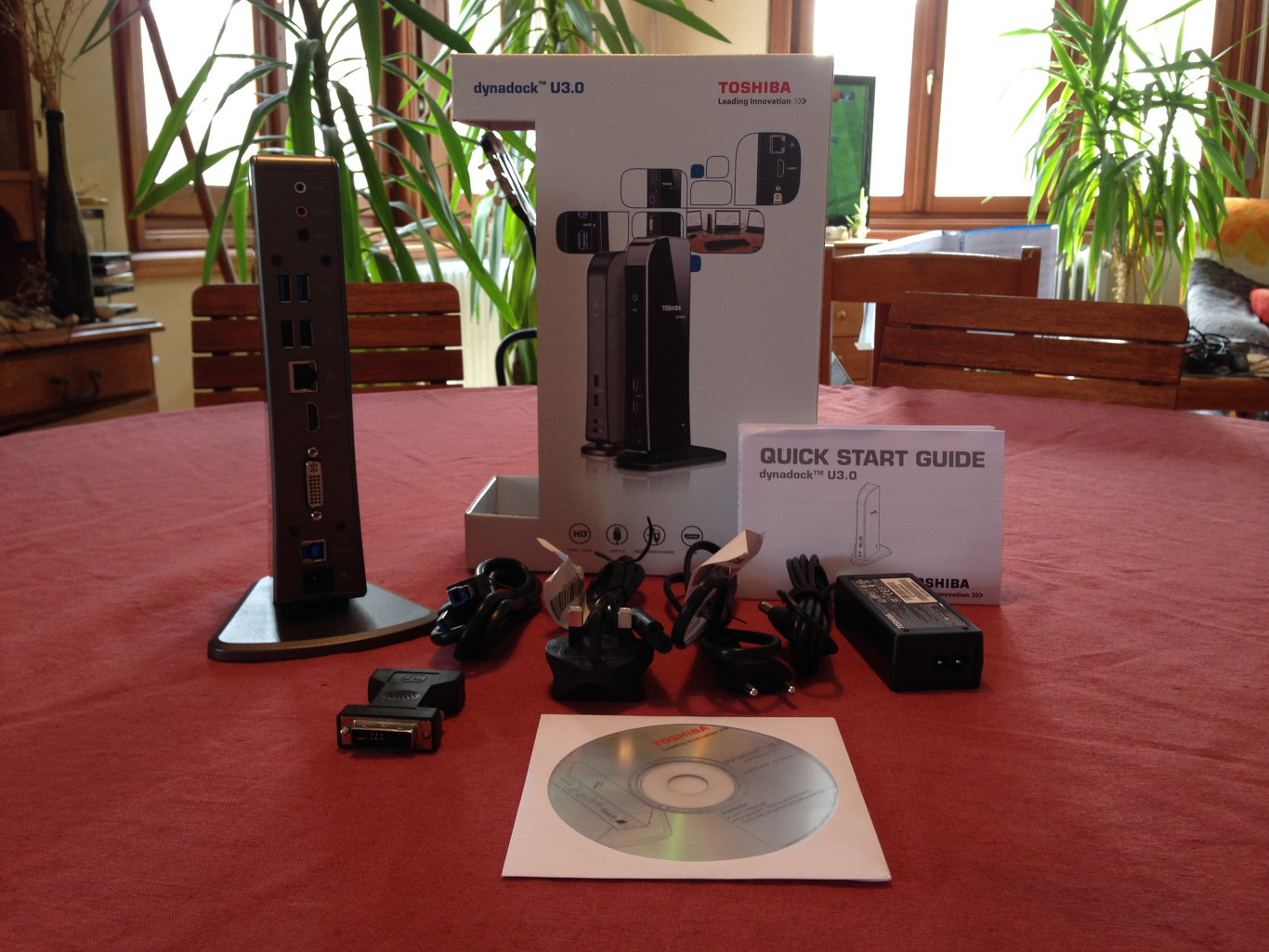 USB 3.0-s dokkoló: Toshiba Dynadock U3.0 teszt