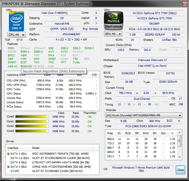 Dell Alienware 17 teszt
