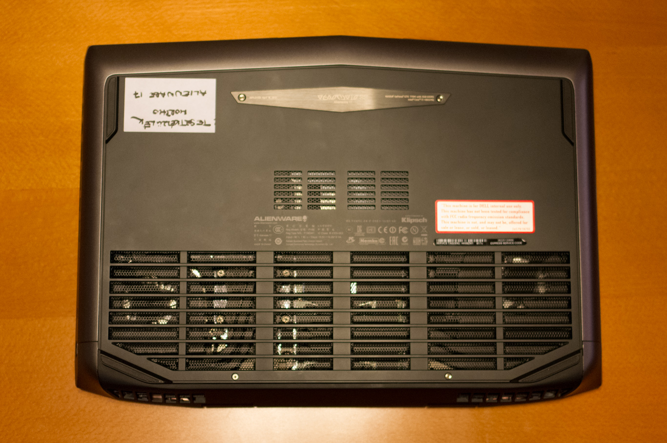 Dell Alienware 17 teszt