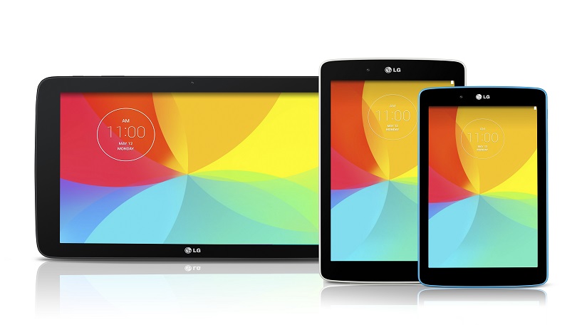 LG G Pad - hét, nyolc és tíz hüvelykes LG táblagépek érkeznek