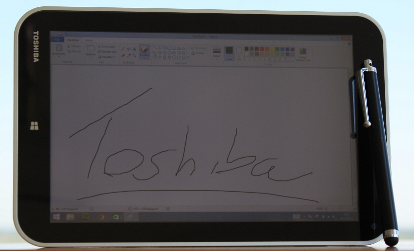 Toshiba Encore WT8-A-102 teszt
