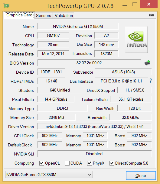 Asus N550 teszt