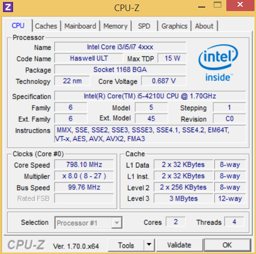 Lenovo IdeaPad Z50-70 teszt