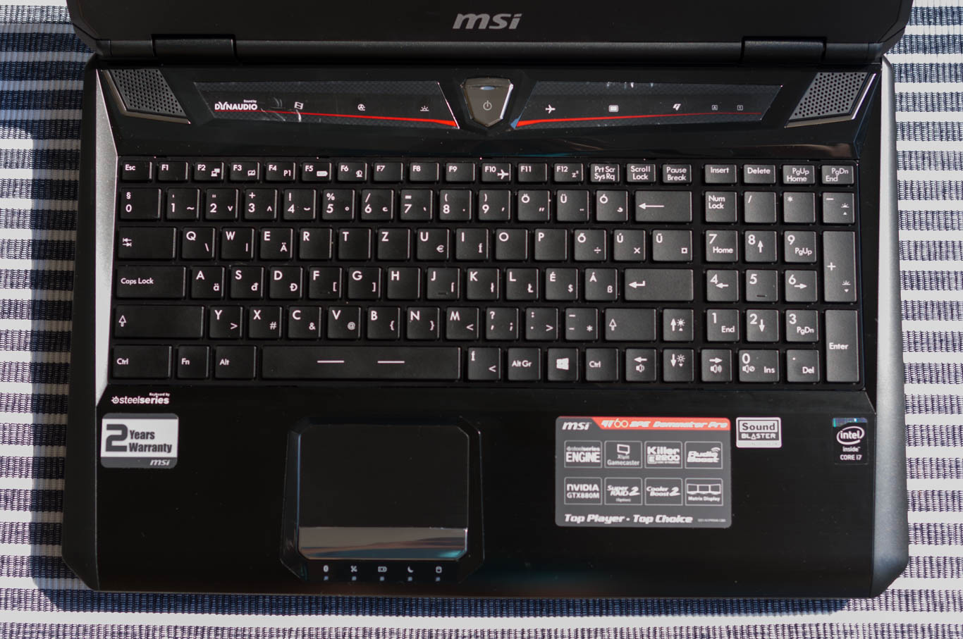 MSI GT60 2PE Dominator Pro teszt