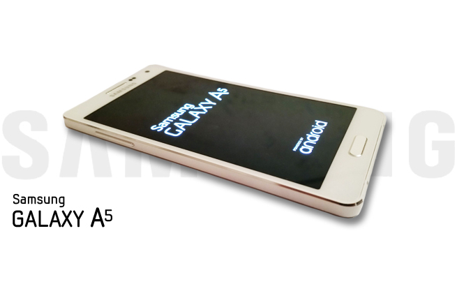 Samsung Galaxy A5 - a középkategória fémszerű burkolatban