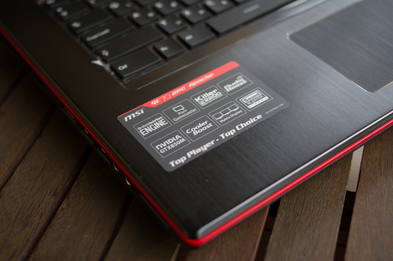 MSI GE70 2PC Apache teszt