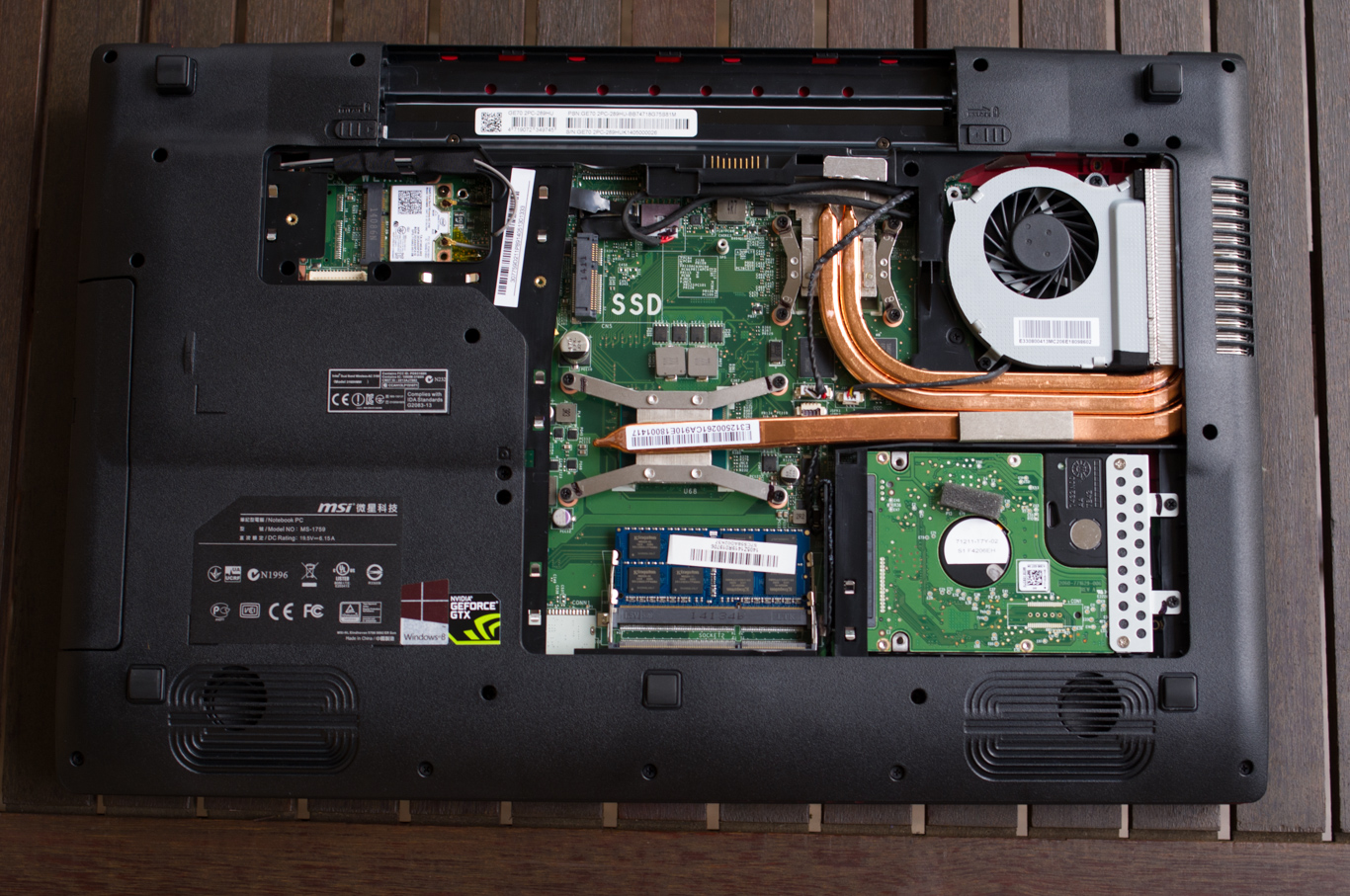 MSI GE70 2PC Apache teszt