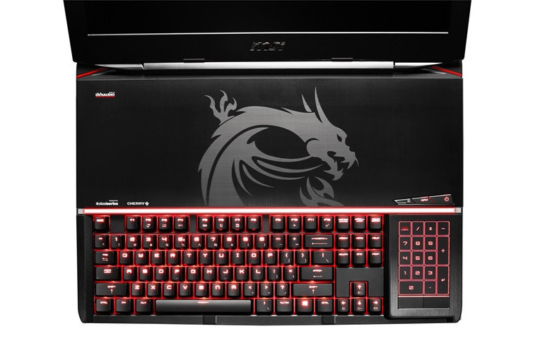 MSI GT80 Titan - retró erőgép, mechanikus billentyűzettel