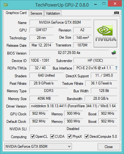 HP Envy 15-k050sh teszt