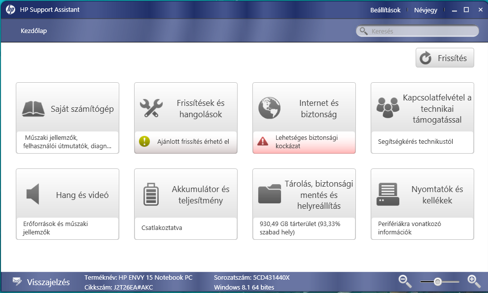 HP Envy 15-k050sh teszt
