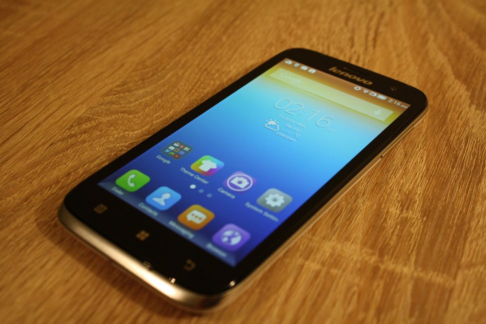 Lenovo A859 okostelefon teszt
