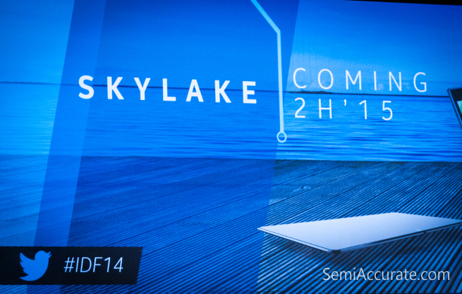 15W Skylake processzorok Iris grafikával