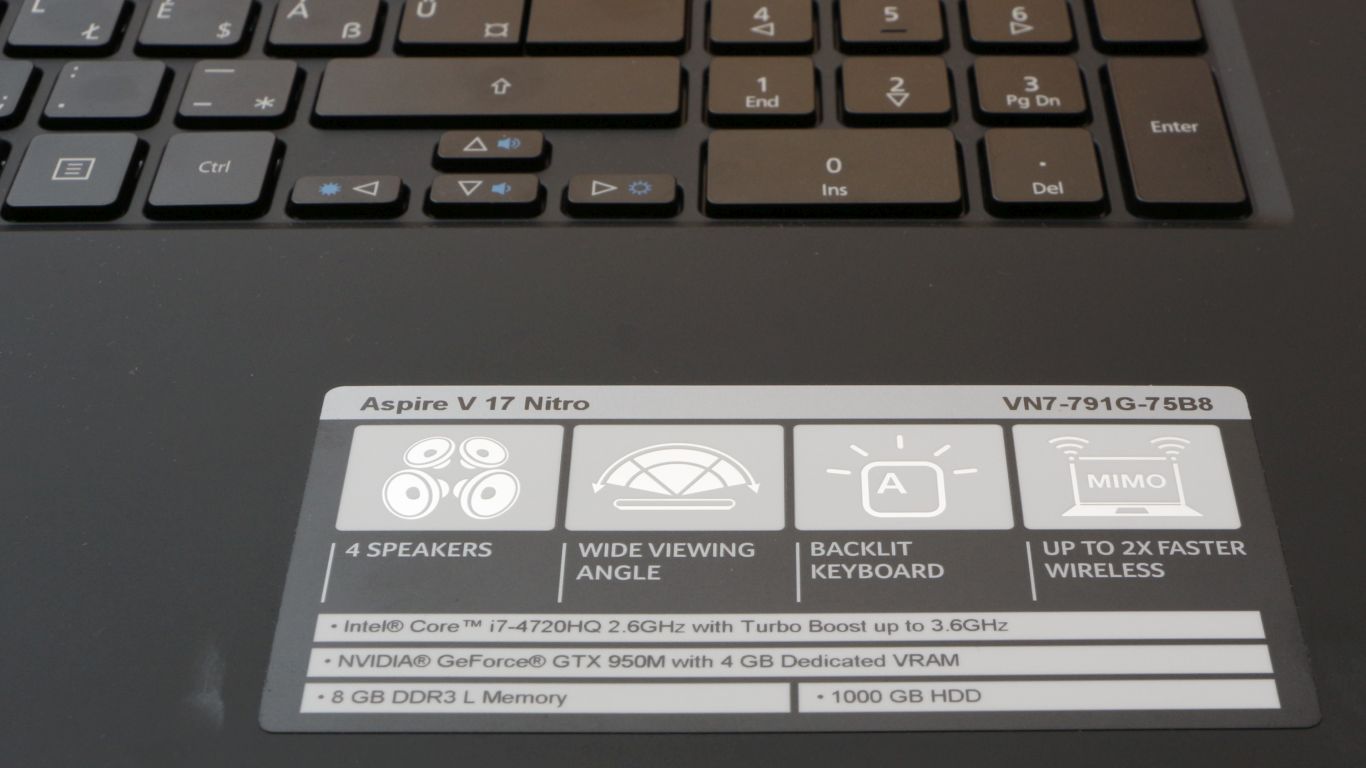 Acer Aspire V Nitro VN7-791G teszt