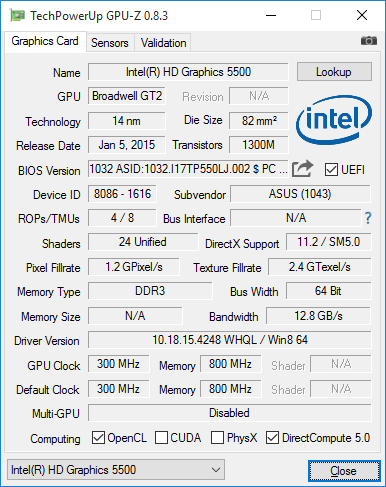 Asus Transformer Flip TP550 teszt