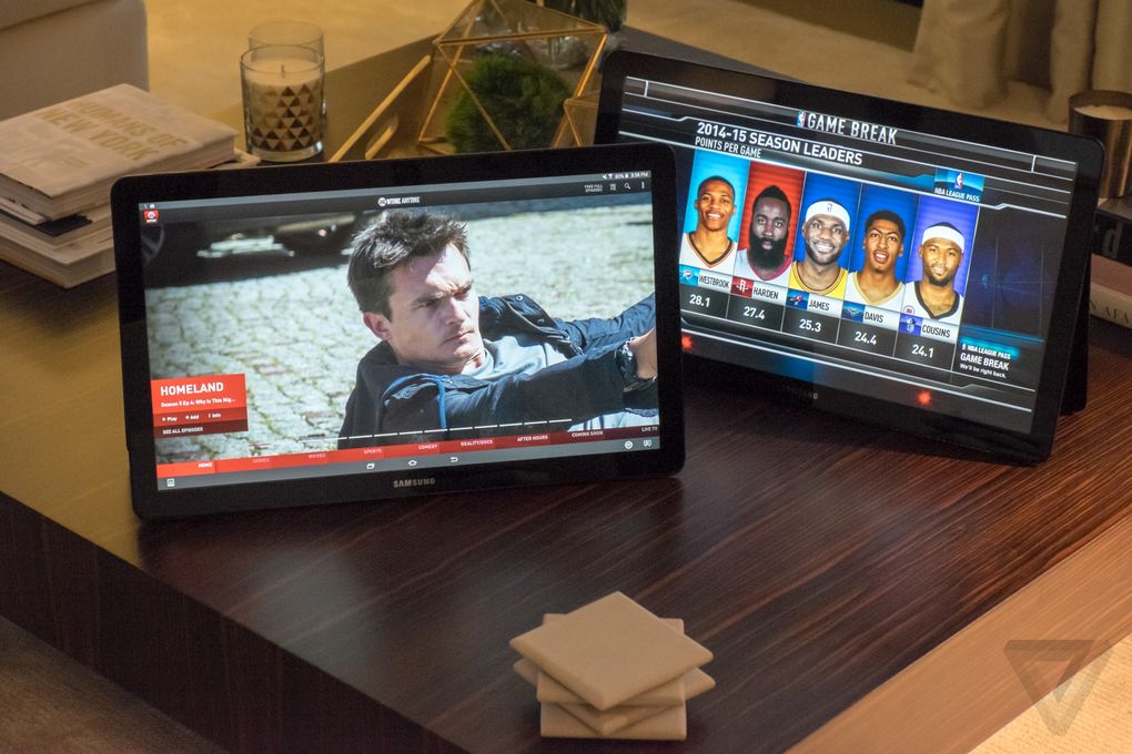 Galaxy View hatalmas kijelzővel