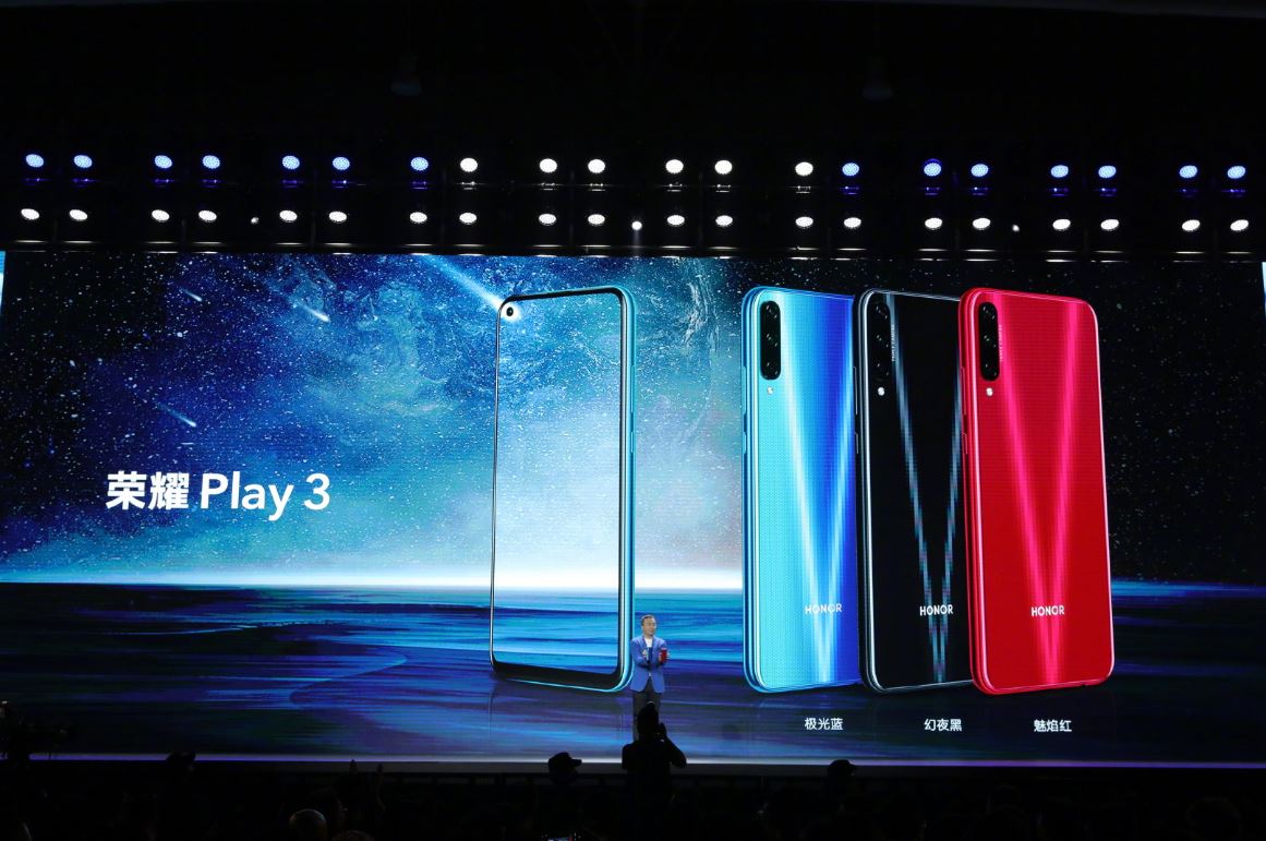 48 MP-es kamerát és nagy akkumulátort kínál a Honor Play 3