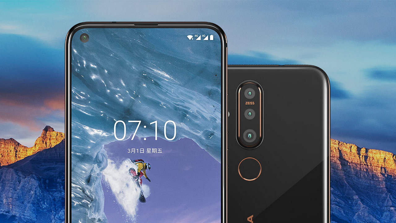 A Samsung-hoz hasonló kialakítással mutatkozott be a Nokia X71