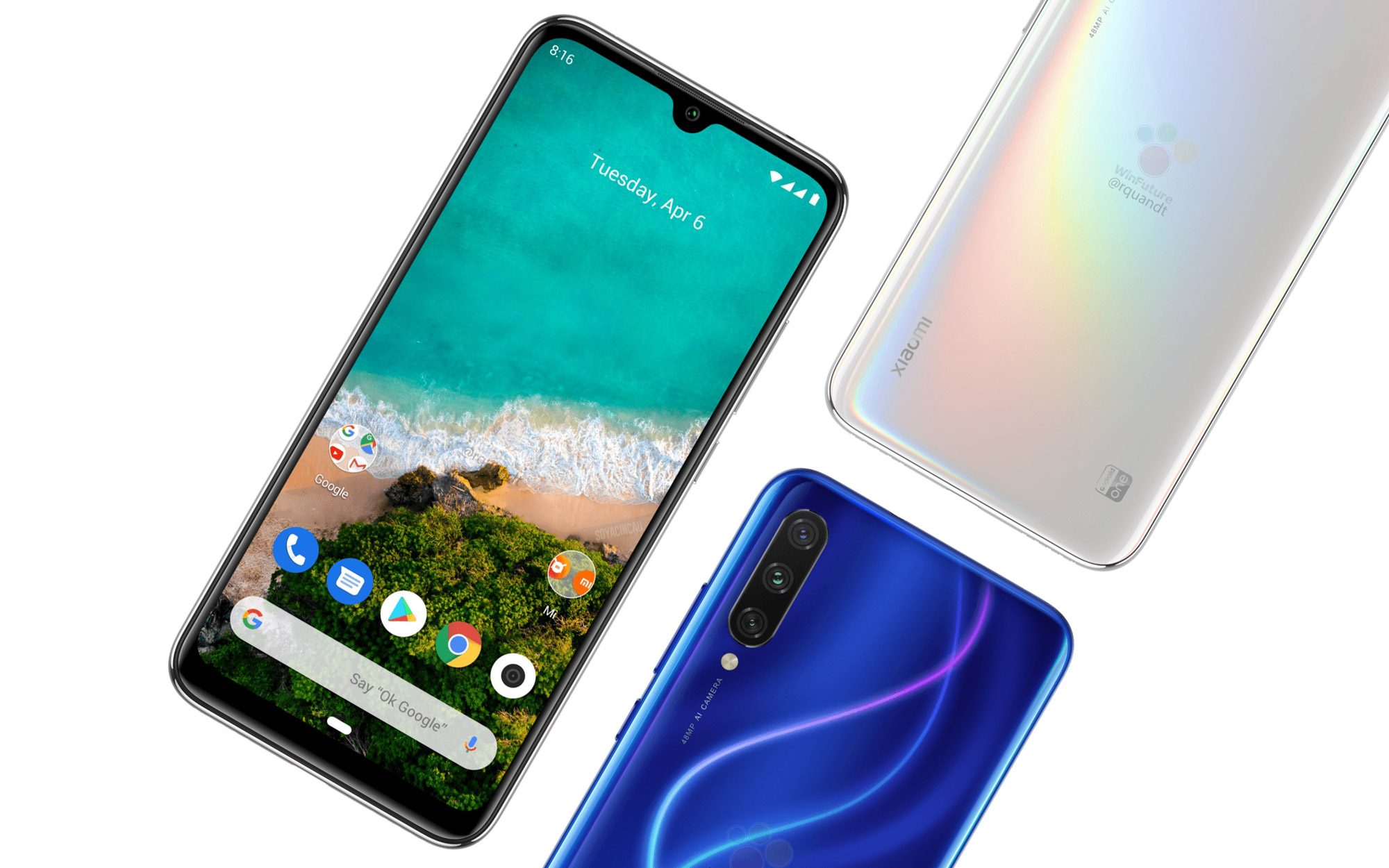 Kiszivárgott a Xiaomi Mi A3 specifikációja, valamint képeket is kaptunk