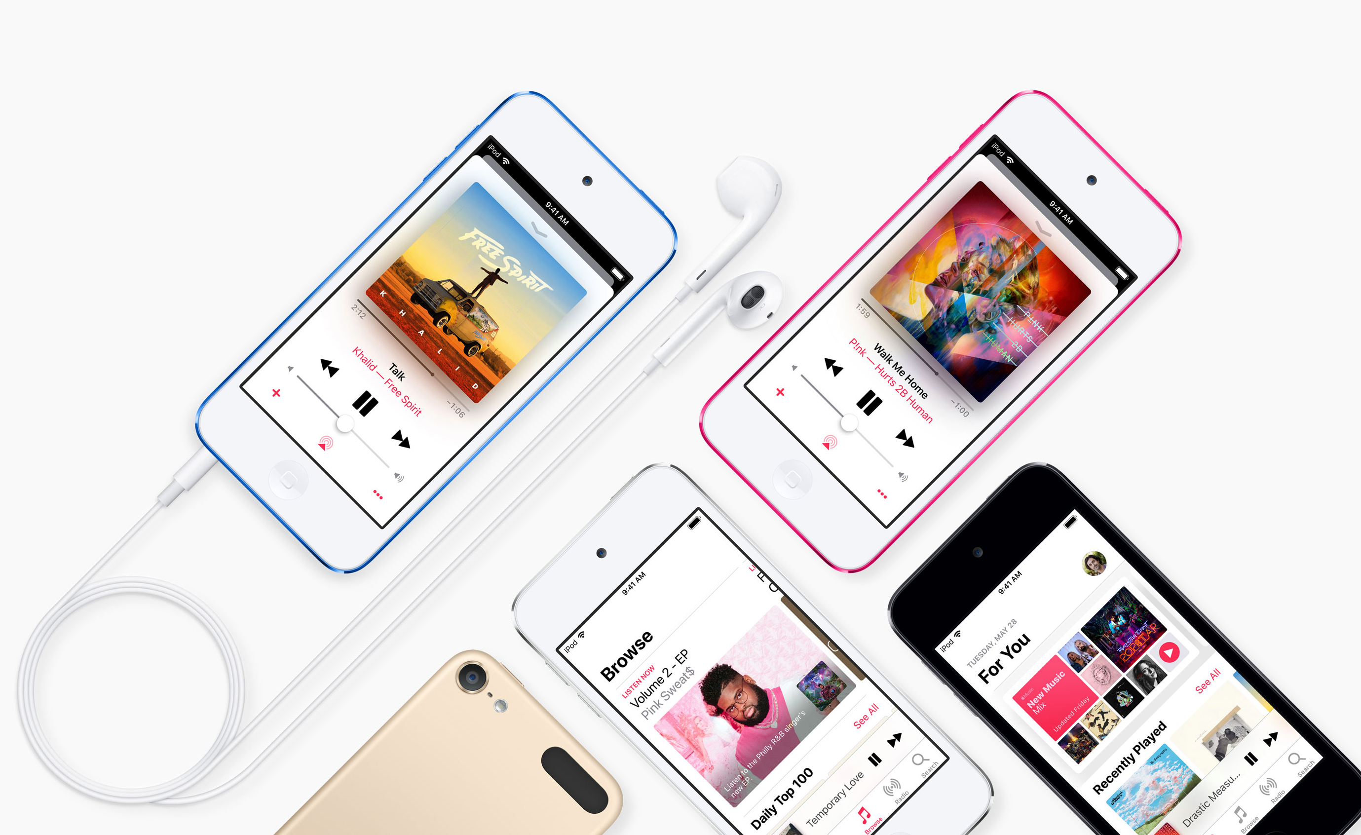 A10 chipsetet és nagyobb tárhelyet kapott az új Apple iPod Touch modell