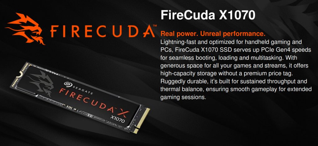 Seagate FireCuda X1070
