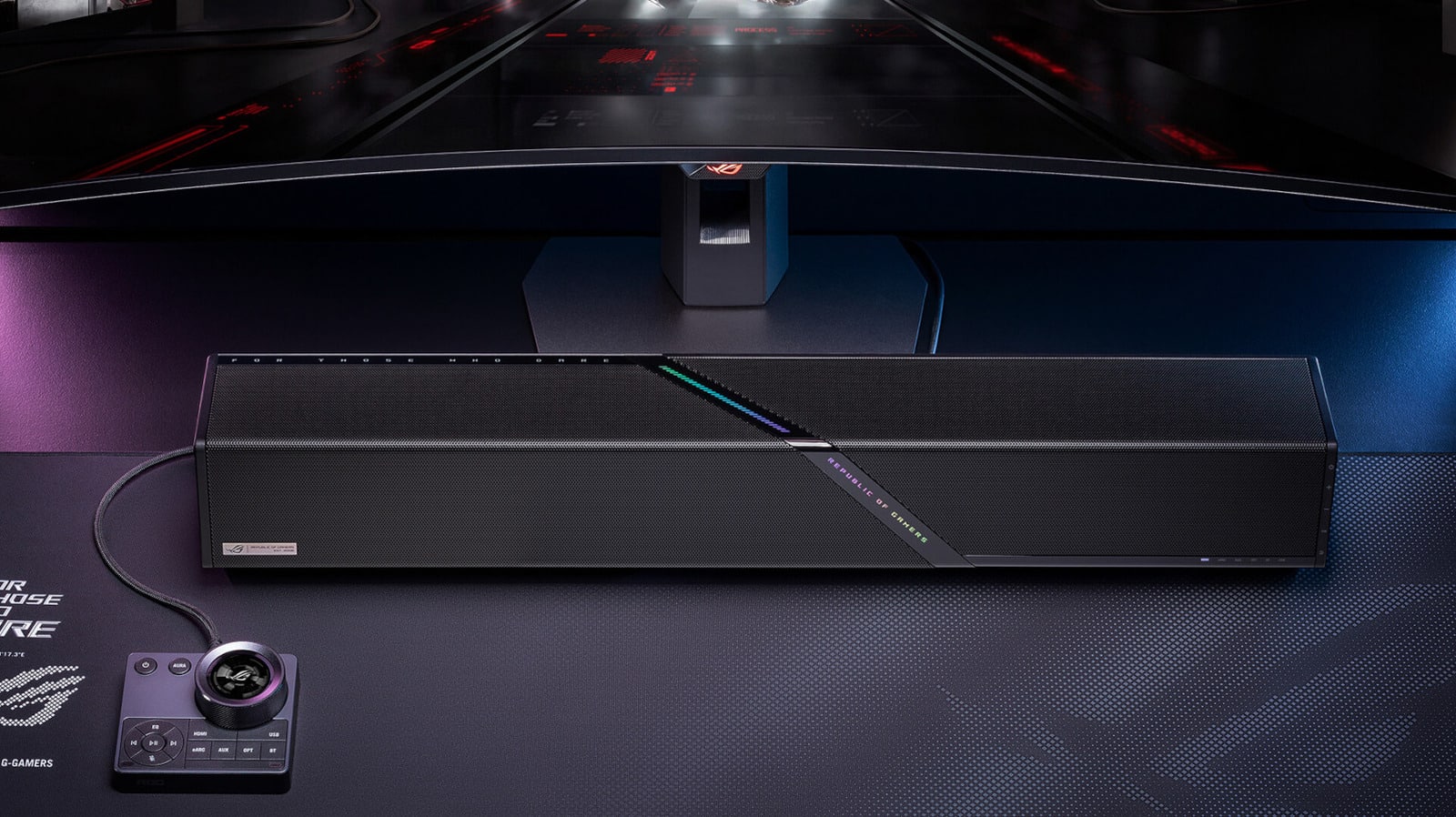 ASUS ROG Gjallar: megérkezett az első gaming soundbar