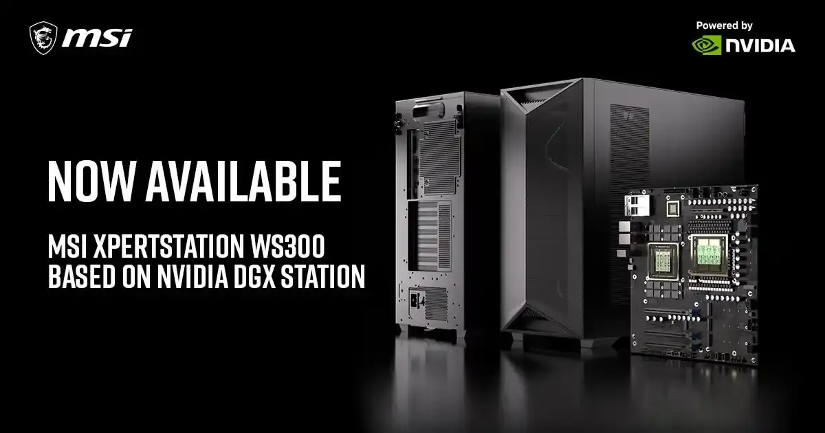 MSI XpertStation WS300: 99 900 dolláros AI-munkaállomás